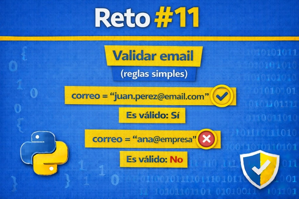Reto #11 Validar email (reglas simples)