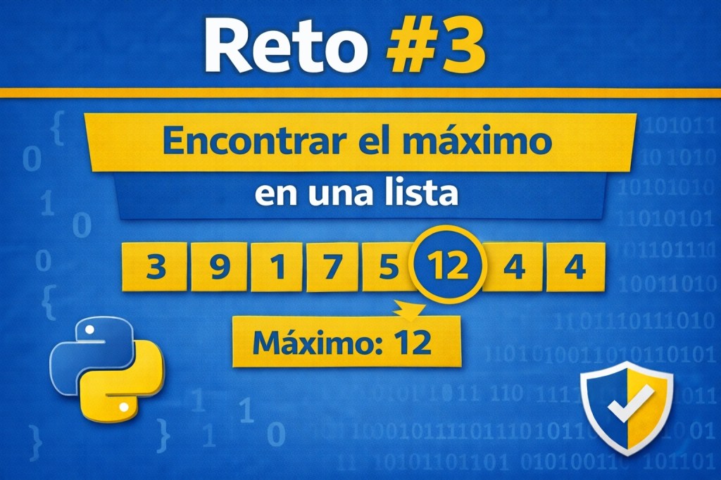 Reto #3 Encontrar el máximo
