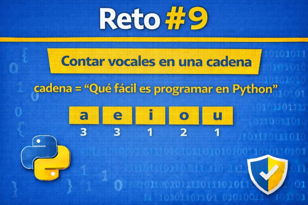 Reto #9 Contar vocales en una cadena